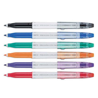 Pilot Frixion Color Pen Pack Of 6