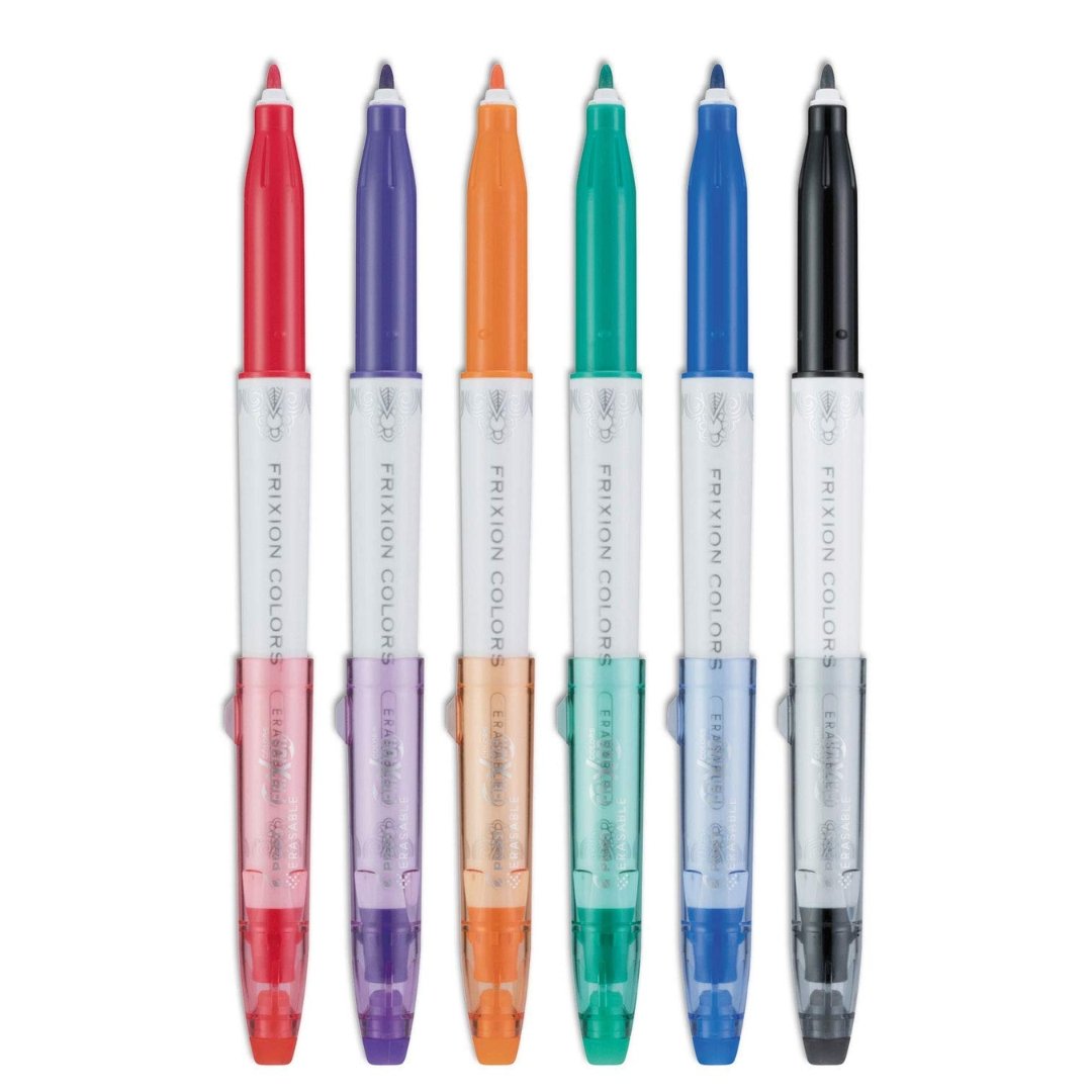 Pilot Frixion Color Pen Pack Of 6