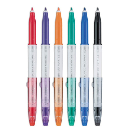 Pilot Frixion Color Pen Pack Of 6