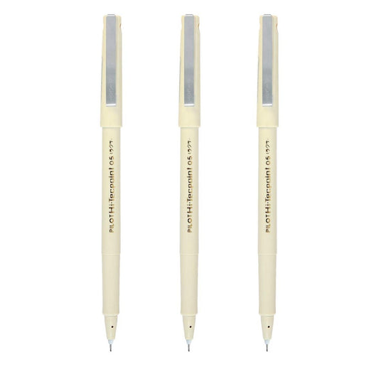 Pilot Hi-Techpoint Rollerball Pens Pack Of 3