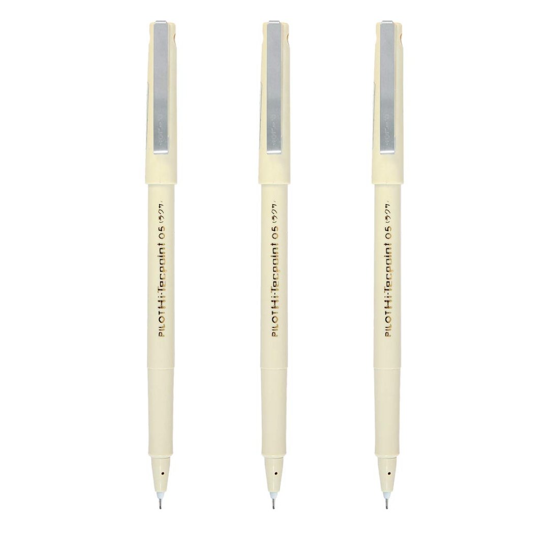 Pilot Hitecpoint 05 Gel Pens-Pack Of 3