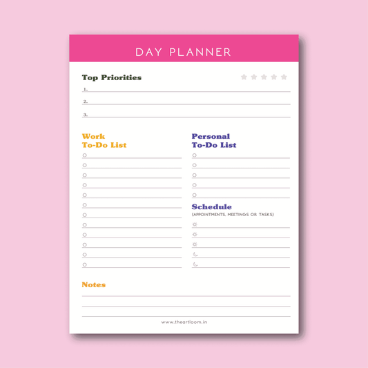 Pink Berry A5 Daily Planner