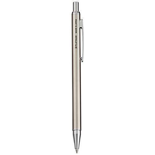 Platinum Oil-based Stainless Steel Hairline 0.7mm Ballpoint Pen