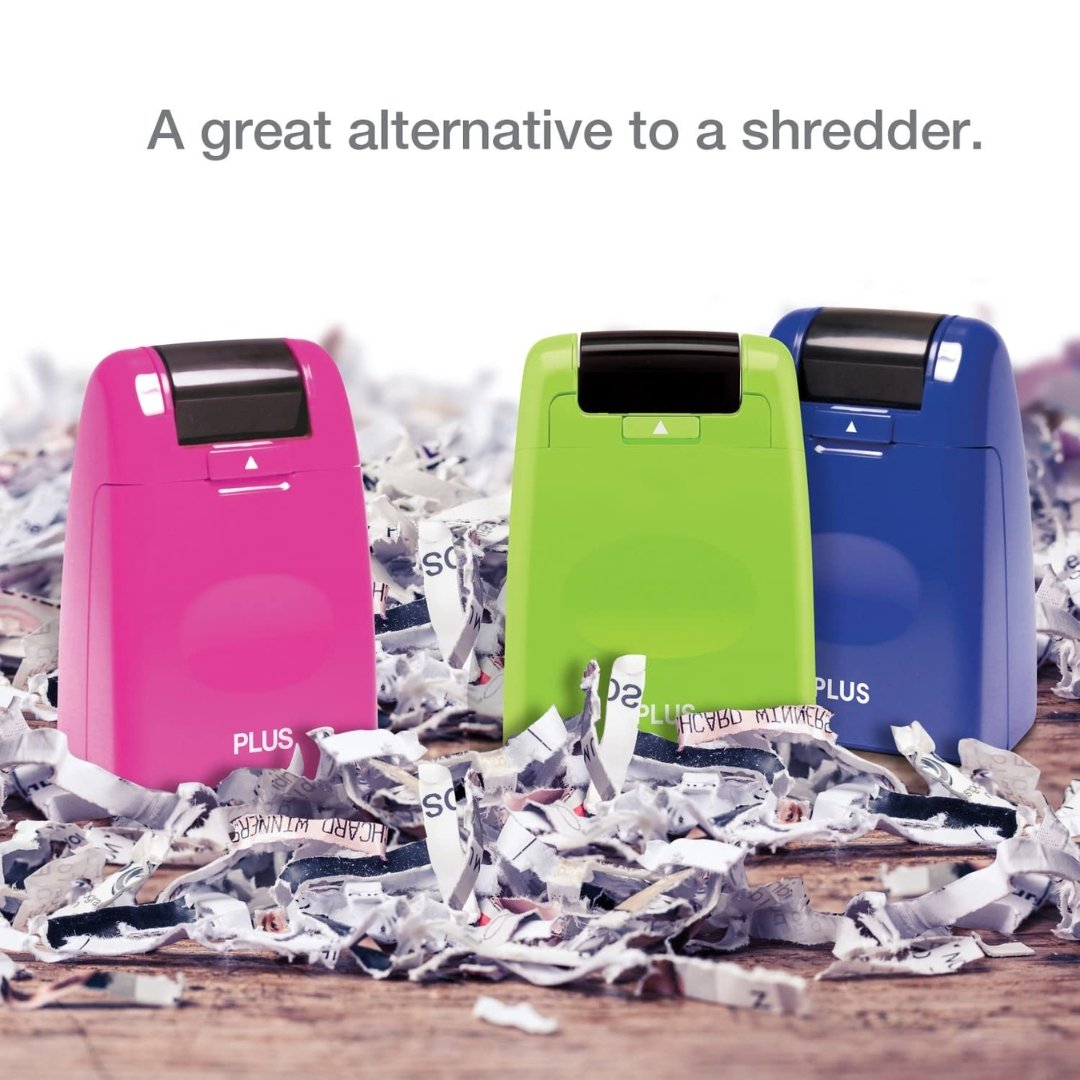 PLUS Japan Guard-Your-ID Roller Stamp