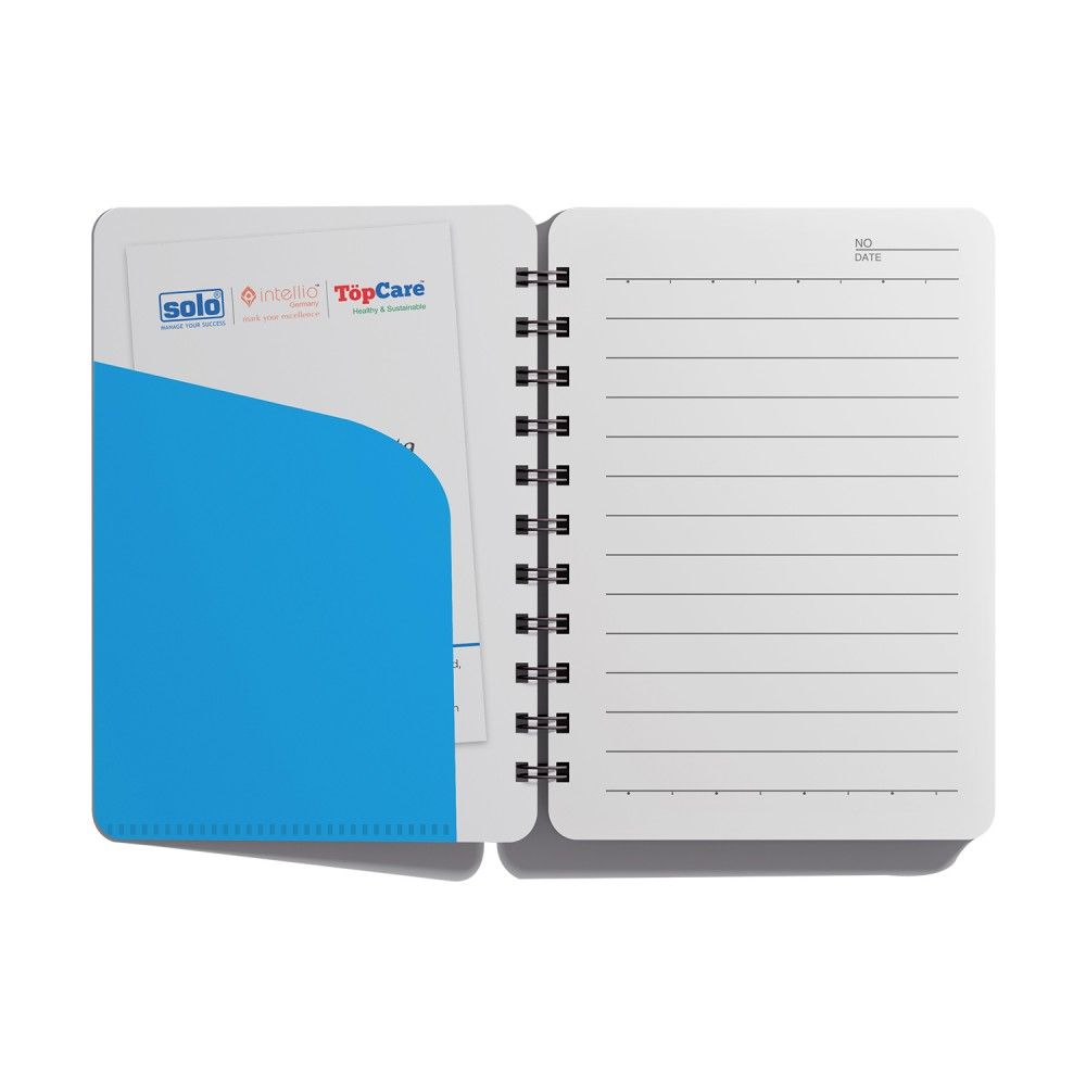 Solo Pocket Notebook with Visiting Card Holder (Pack Of 2)