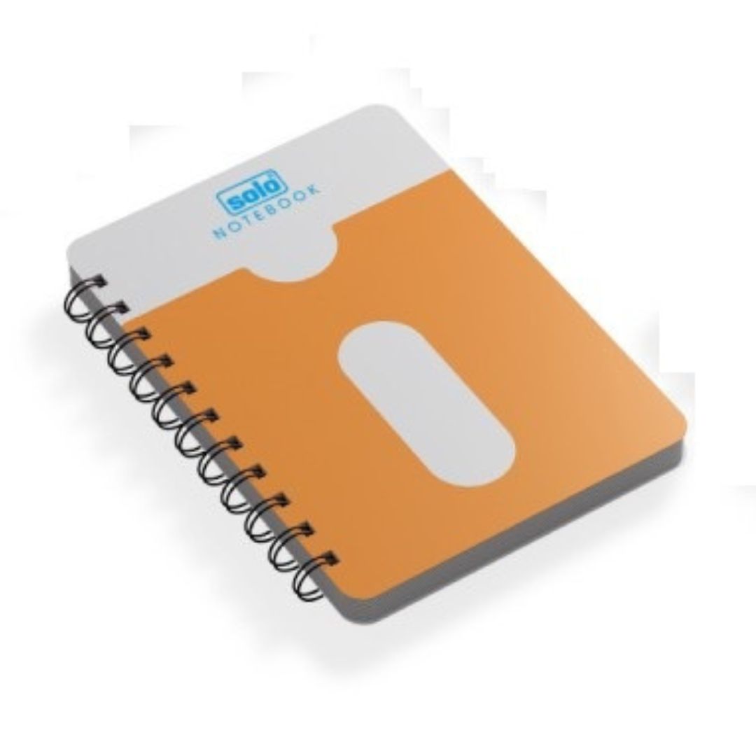 Solo Pocket Notebook with Visiting Card Holder (Pack Of 2)