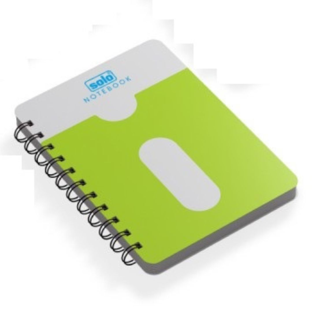 Solo Pocket Notebook with Visiting Card Holder (Pack Of 2)