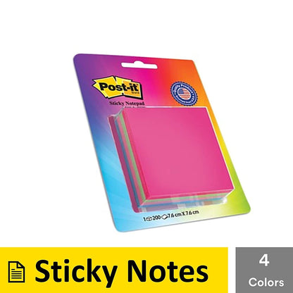 Post-It Sticky Cube Notepad