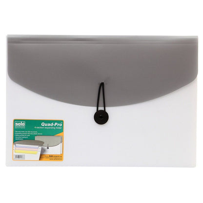 Solo QuadPro 4-section expanding folder -A4