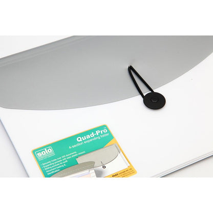 Solo QuadPro 4-section expanding folder -A4