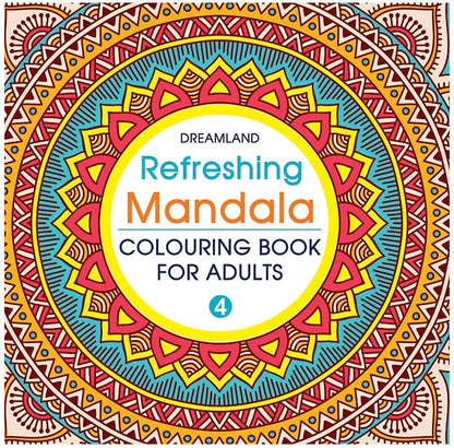Refreshing Mandala - Colouring Book for Adults