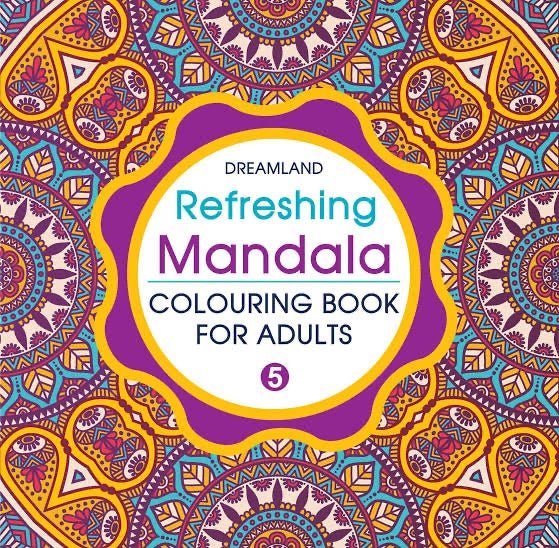 Refreshing Mandala - Colouring Book for Adults