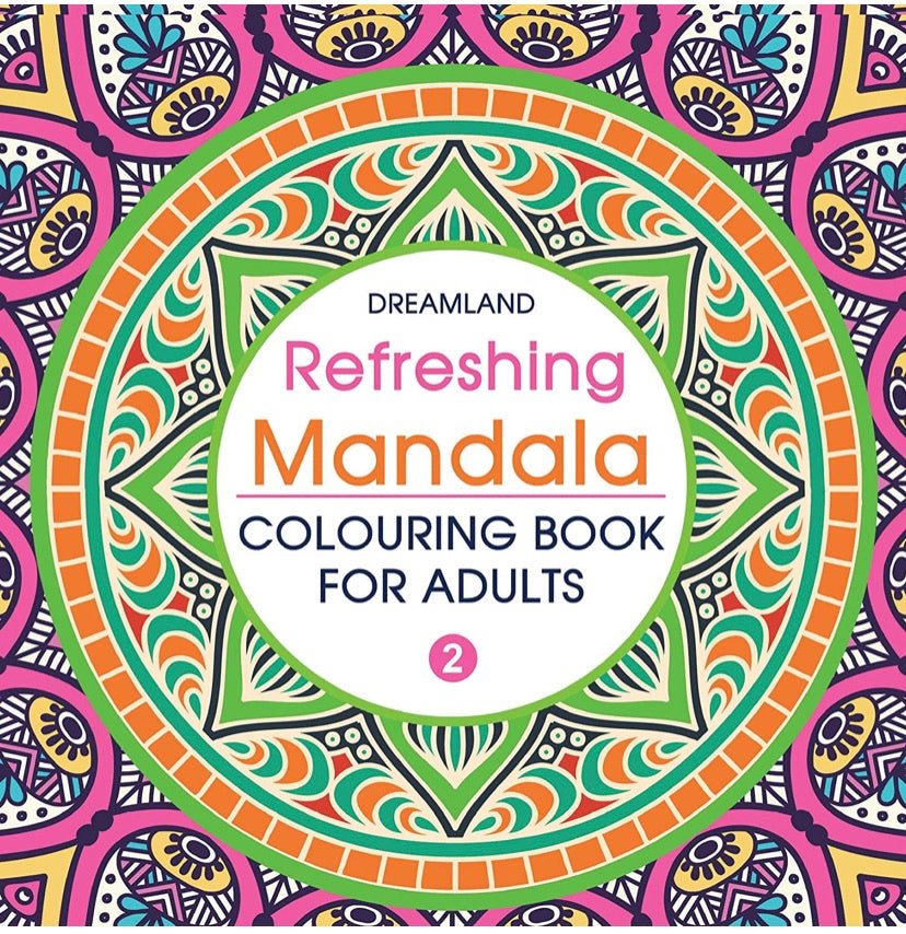 Refreshing Mandala - Colouring Book for Adults