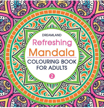 Refreshing Mandala - Colouring Book for Adults