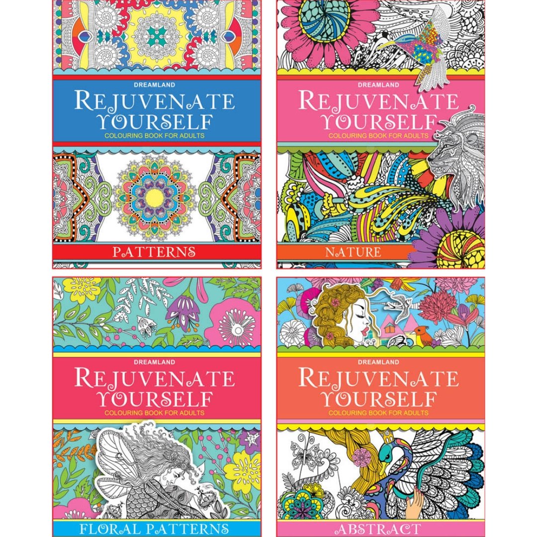 Rejuvenate Yourself Colouring Book