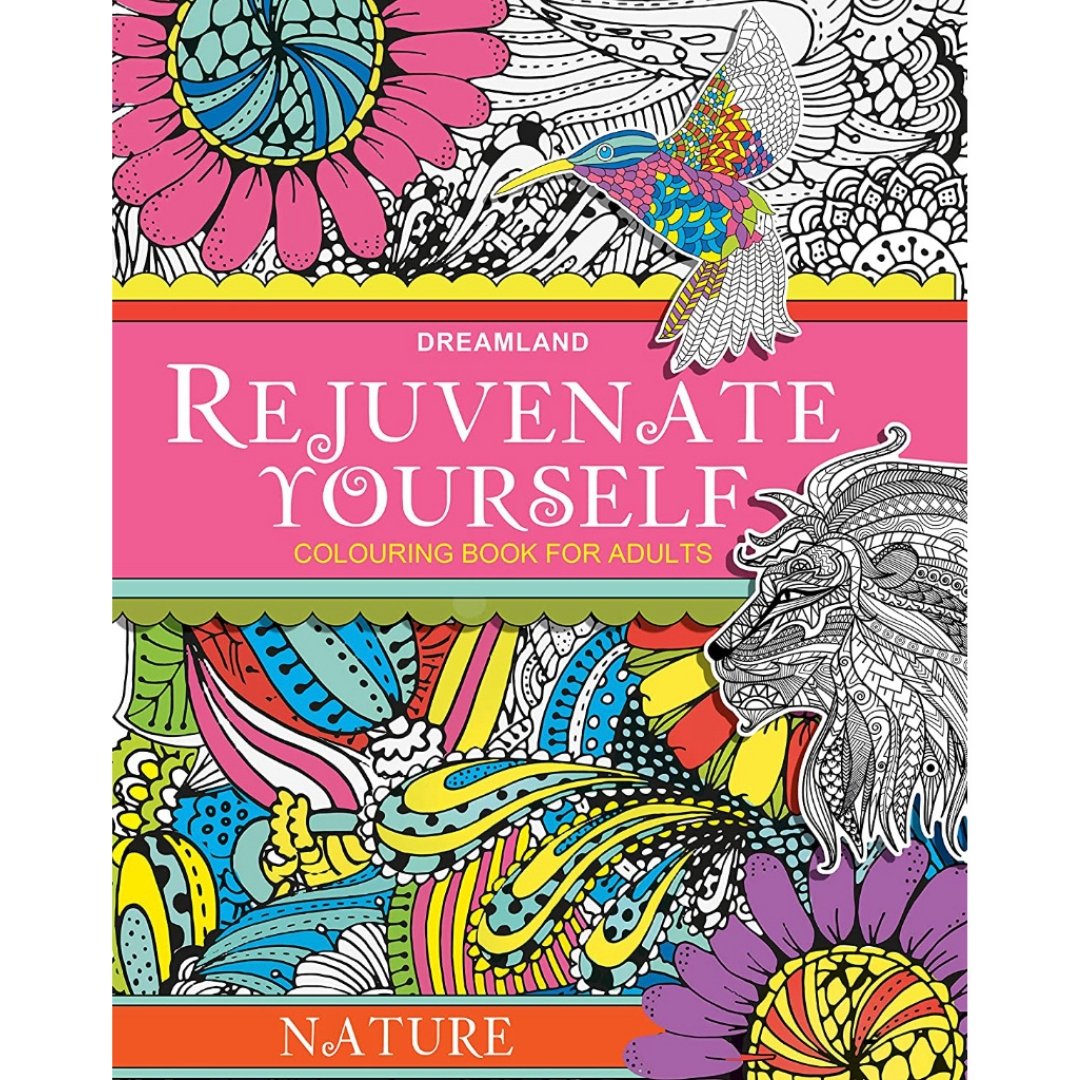 Rejuvenate Yourself Colouring Book