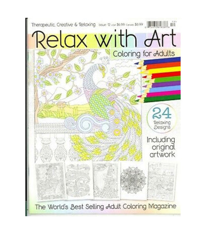Relax with Art Coloring for Adults