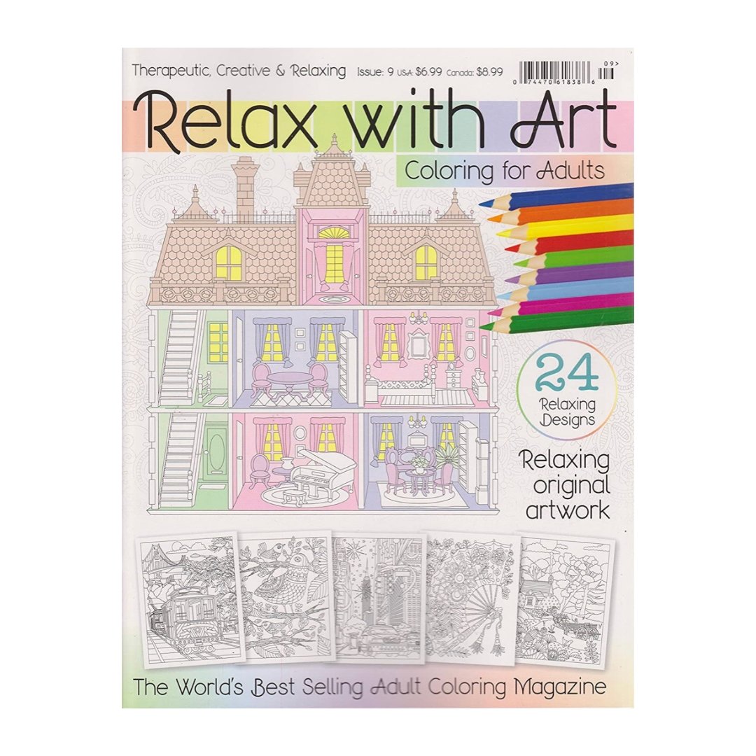Relax with Art Coloring for Adults