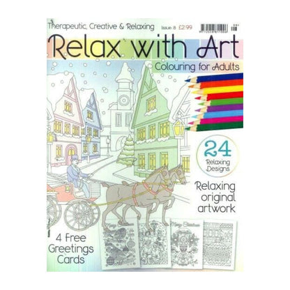 Relax with Art Coloring for Adults