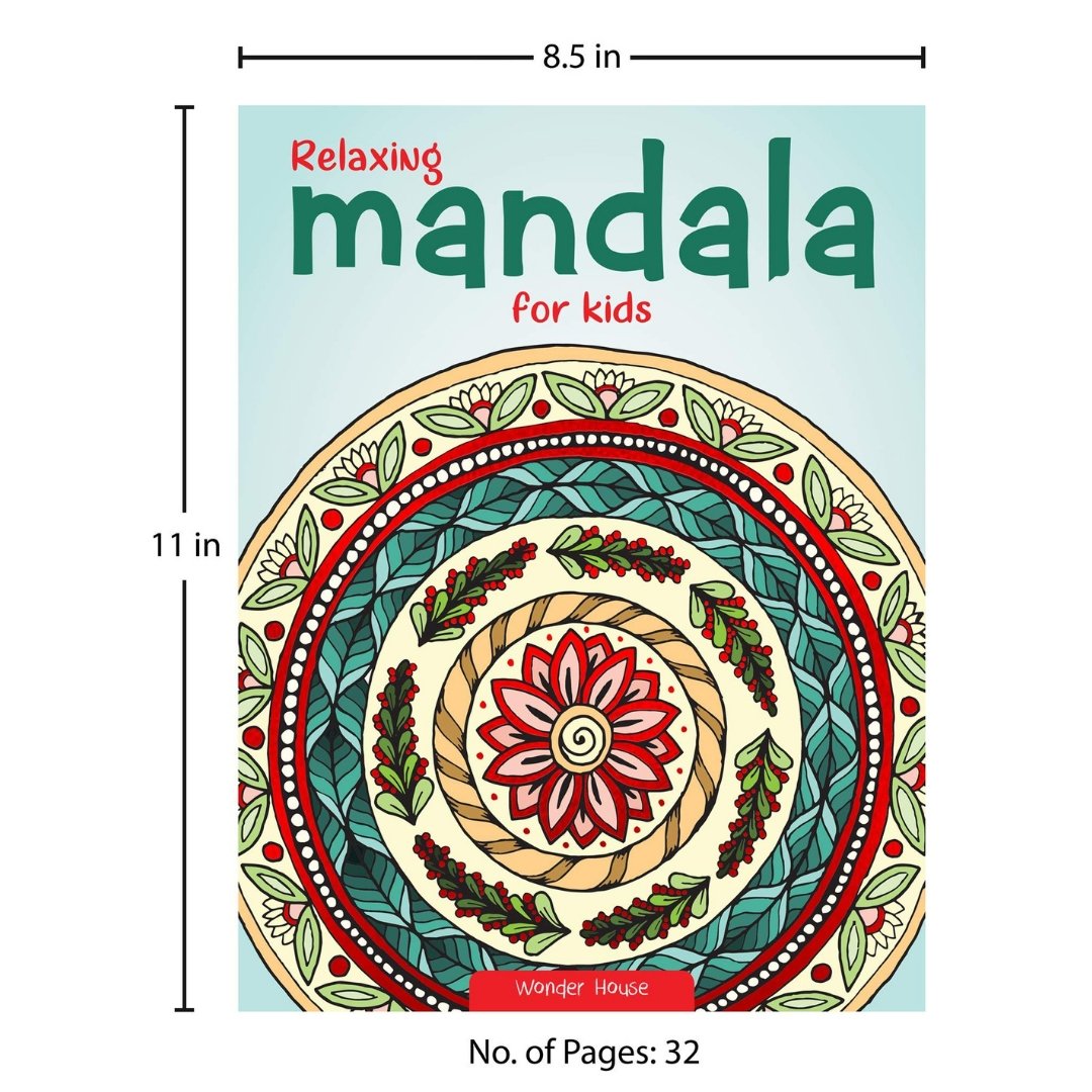 Relaxing Mandala For Kids Paperback