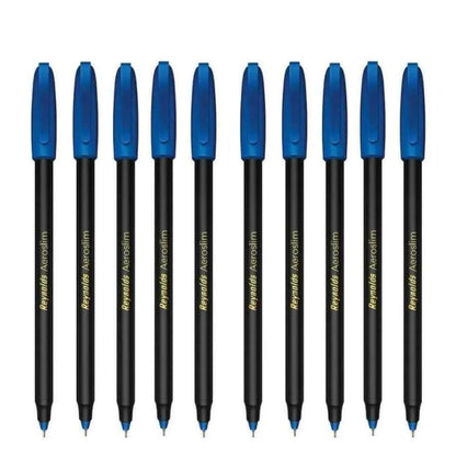 Reynolds Aeroslim 0.7mm Ball Pen-Pack Of 10