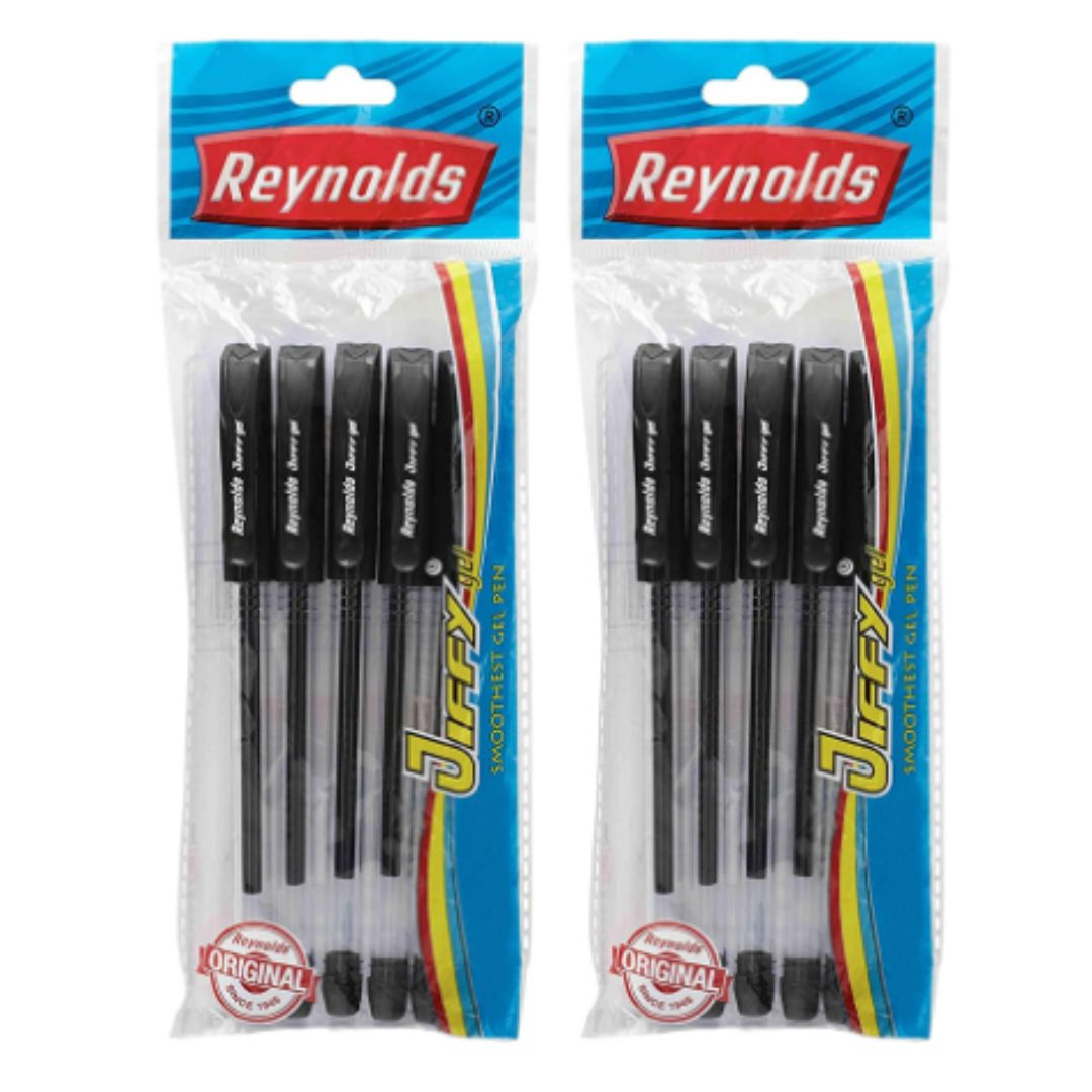 Reynolds Jeffy Gel Pen 0.5mm (Pack Of 10)