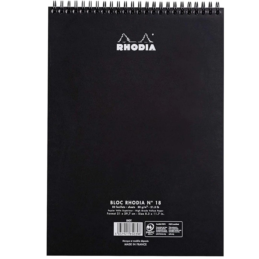 Rhodia Bloc N 16 Lined Wiro Notepad