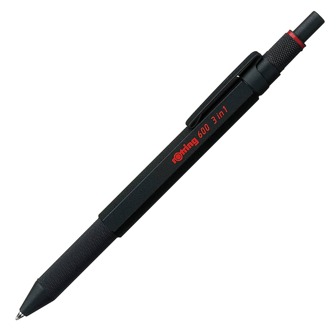 Rotring 600 3 in 1 Multicolor Pen & Mechanical Pencil