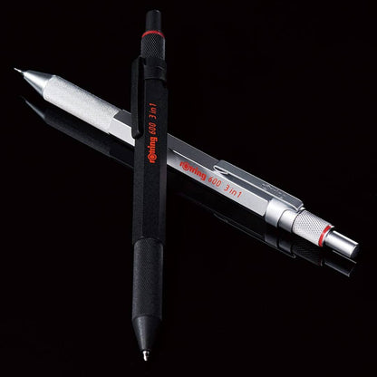 Rotring 600 3 in 1 Multicolor Pen & Mechanical Pencil