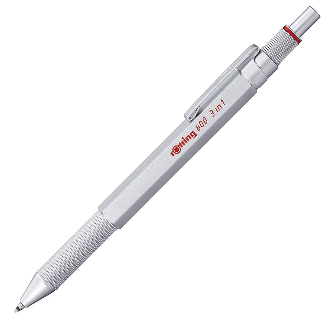 Rotring 600 3 in 1 Multicolor Pen & Mechanical Pencil