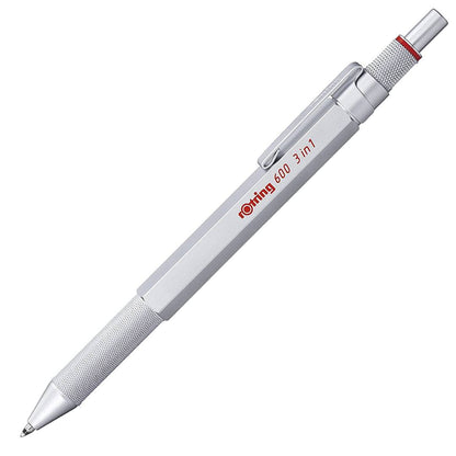 Rotring 600 3 in 1 Multicolor Pen & Mechanical Pencil