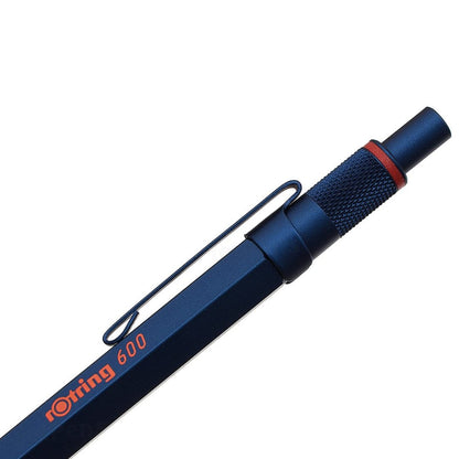 Rotring 600 Blue Ball Pen M Black Gb