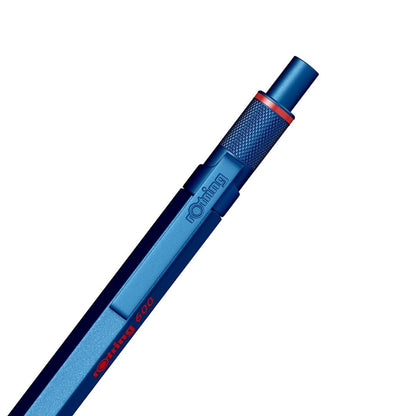 Rotring 600 Blue Ball Pen M Black Gb