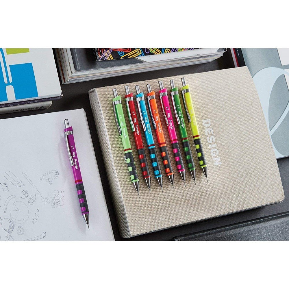 Rotring Blue Mechanical Tikky Pencil 0.5mm with Metal Cap