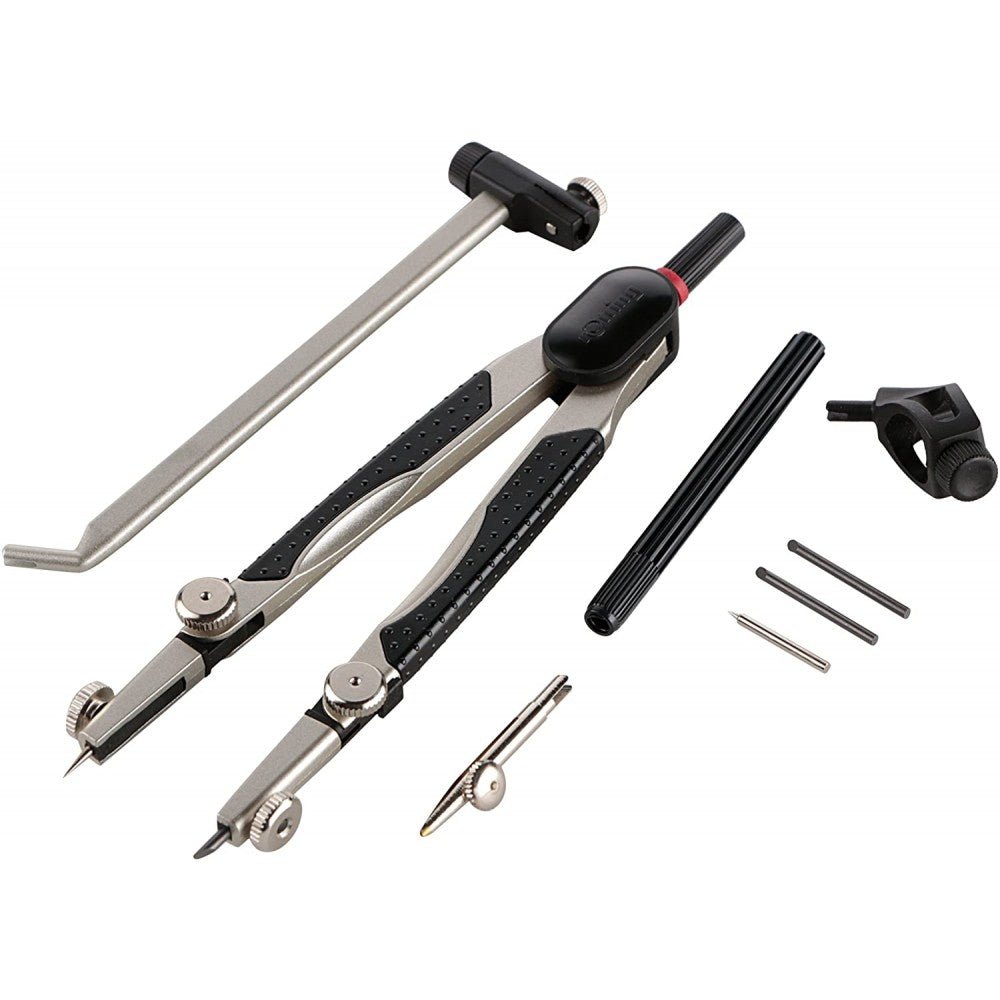 Rotring Compact Giant Universal Compass 6 Pieces Set