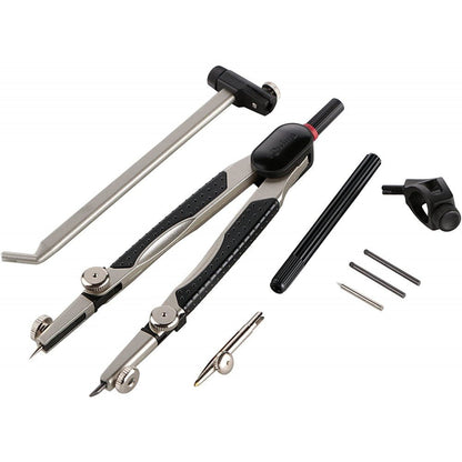 Rotring Compact Giant Universal Compass 6 Pieces Set