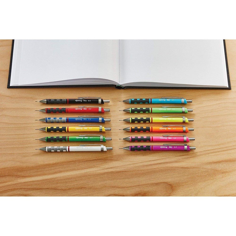 Rotring Dark Green Mechanical Tikky Pencil 0.5mm with Metal Cap