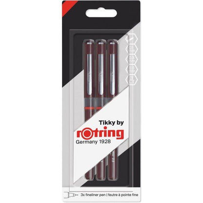 Rotring Graphic 3-Piece Fineliner Pen Set