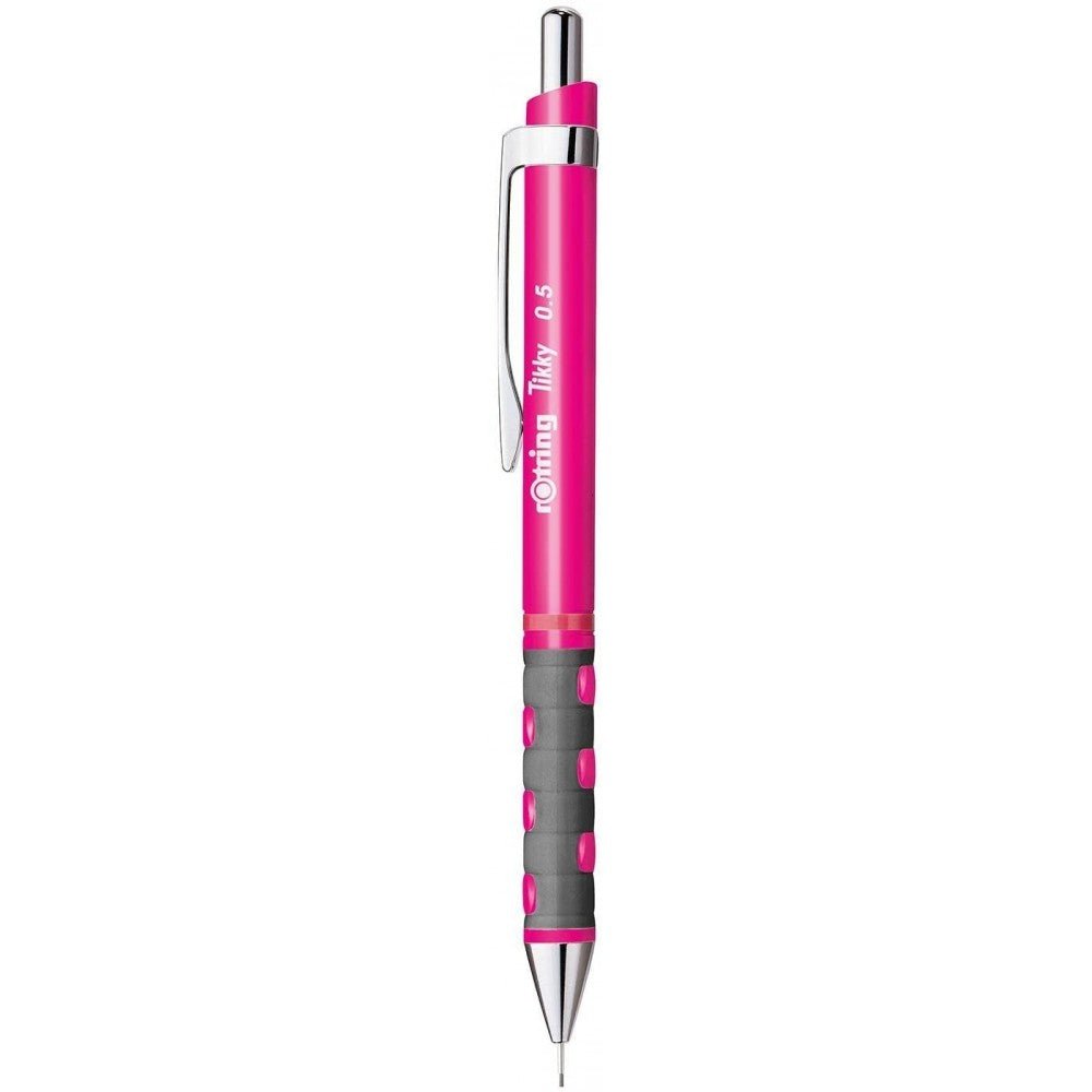 Rotring Pink Mechanical Tikky Pencil 0.5mm with Metal Cap