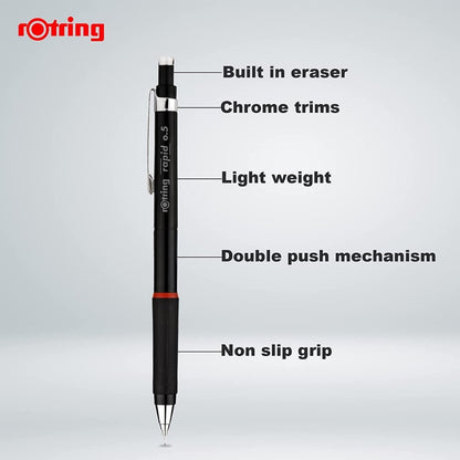 Rotring Rapid 0.7mm Mechanical Pencil