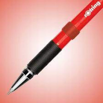 Rotring Visumax Mechanical Pencil 0.7 mm Red with 24 HB Leads Blister Pack