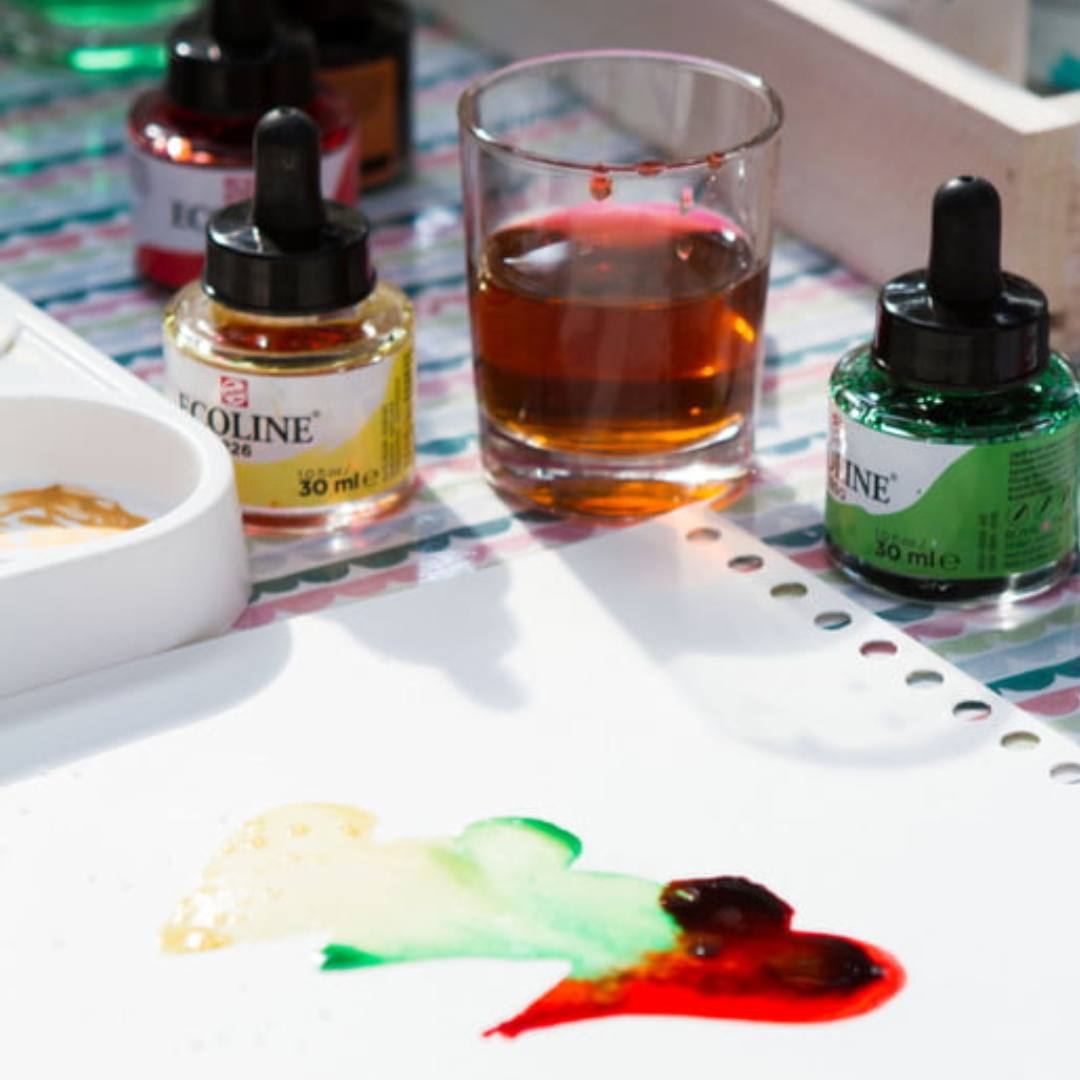 Royal Talens Ecoline Liquid Watercolors 30ML Pack Of 10