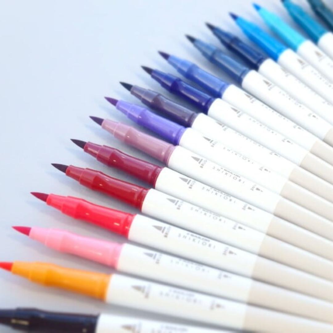 Sailor Shikiori Twin Brush Pens Four Seasons