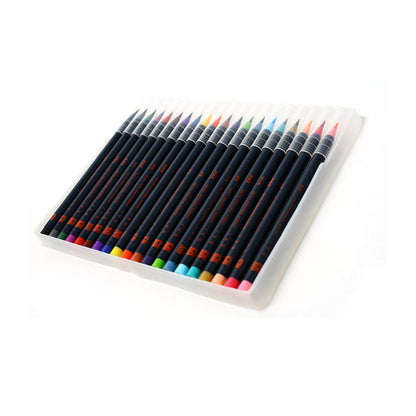 Sakura Akashiya Sai Brush Pen, Set Of 20 Assorted Colors