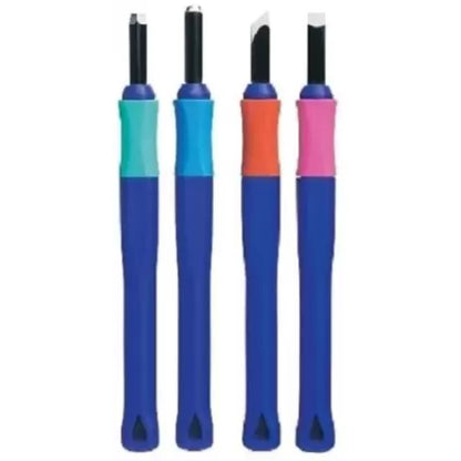 Sakura Carving Tools with Rubber Grip (Assorted Colour)