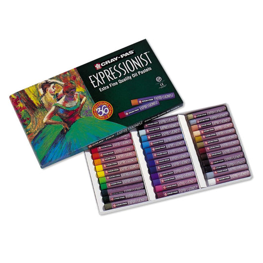 Sakura Expressionist Oil Pastels, Set Of 50 Assorted Colors
