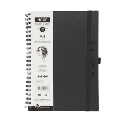 Scholar A4 Noire Sketchbook Portrait