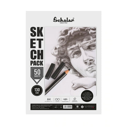 Scholar - A4 Sketch Pack-50 sheets