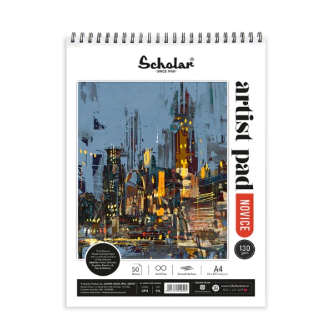 Scholar A5 Artist Pad Novice