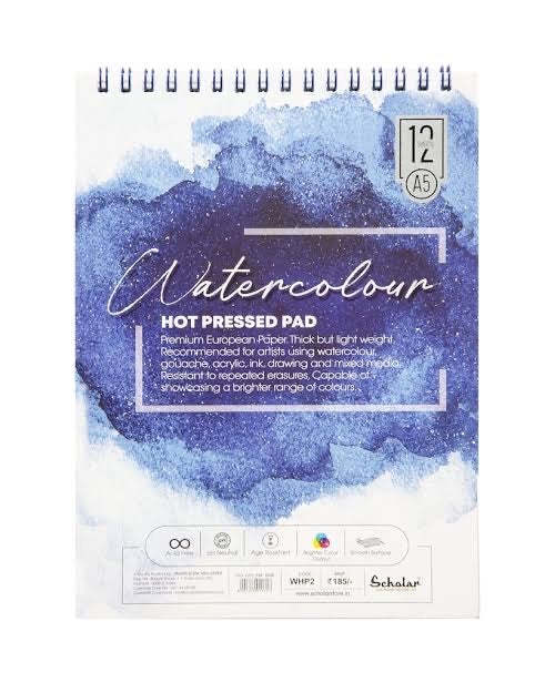Scholar Watercolor Hot Pressed Pad